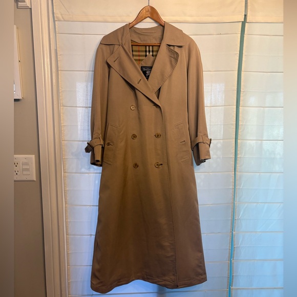 Burberry Jackets & Blazers - Vintage Burberry Trench Coat with Removable Wool Liner and Classic Check Lining